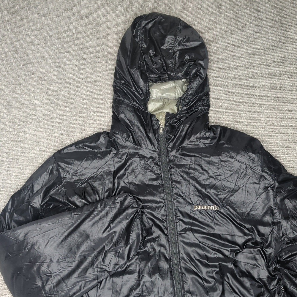 Patagonia Micro Puff Hoody Black Unisex Medium Insulated Puffer Jacket 83971F4